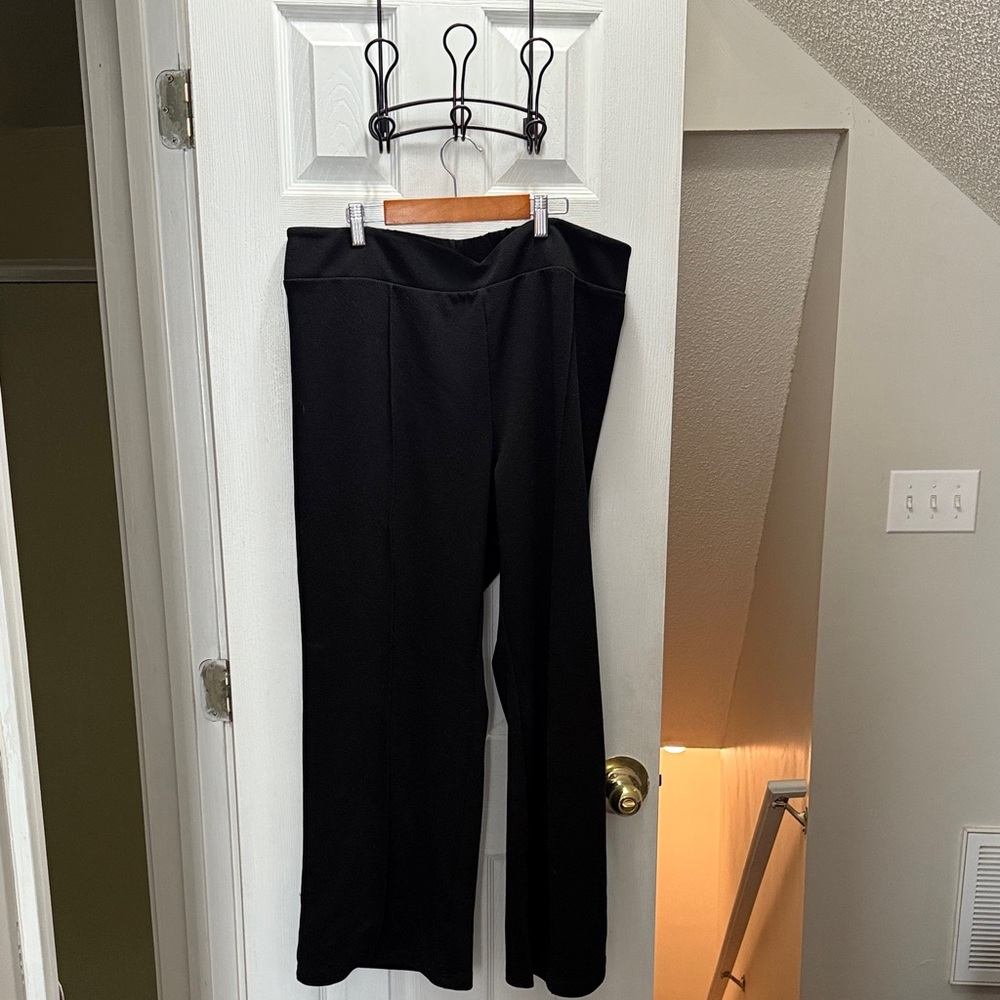 SHEIN Black Wide Leg Women's Pants